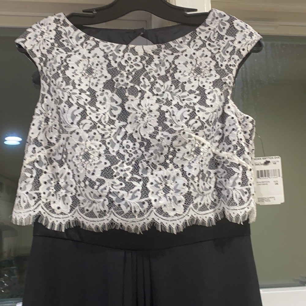 Aidan Mattox embellished lace bodice, A-Line evening gown - Picture 6 of 9